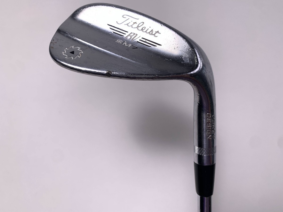Titleist Vokey SM7 Tour Chrome Gap Wedge GW 52* F-Grind Wedge Steel Mens  RH