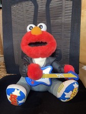 Elmo Rock N Roll Elmo Guitar Plays Music Sings And Shakes 1998 Working
