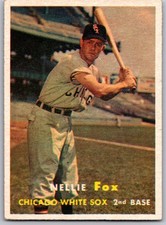 1957 Topps - Nellie Fox #38 White Sox 2nd Base