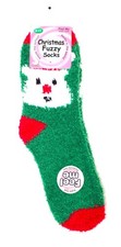 Cozy Christmas Holiday Polar Bear Socks Super Soft Warm Fuzzy Crew Length Sock