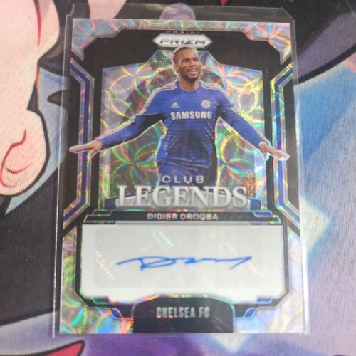 2024-25 Prizm Premier League Didier Drogba Club Legends Choice Auto #CL-DD