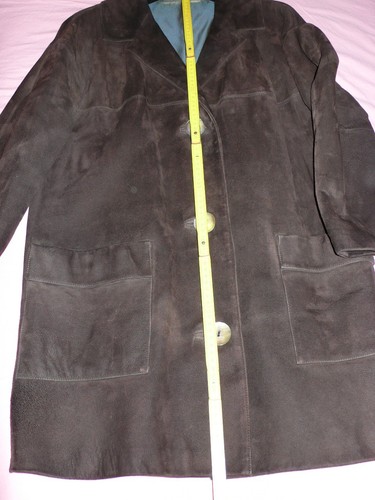 Lederjacke Wildlederjacke Gr. ca. 42 Leder Original Bewag Erzeugnis - Bild 4 von 6