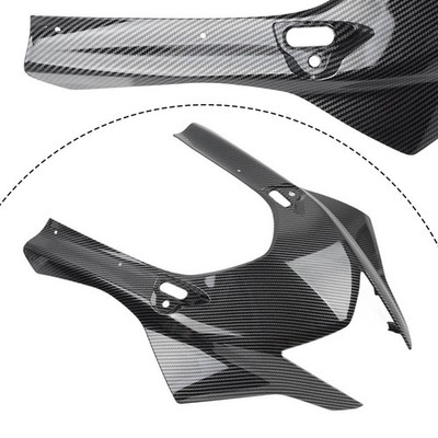 Carbon Fiber Front Headlight Cover Fairing Panel For YAMAHA YZF R7 2021-2024