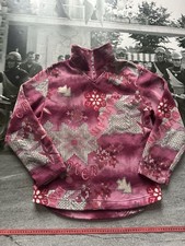 FILA Vintage Fleece Anni 90 Fantasia Invernale Zip Collo – Made in Italy