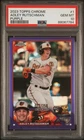 2023 Topps Chrome - Adley Rutschman #1 Purple Refractor /250 (RC) - PSA 10