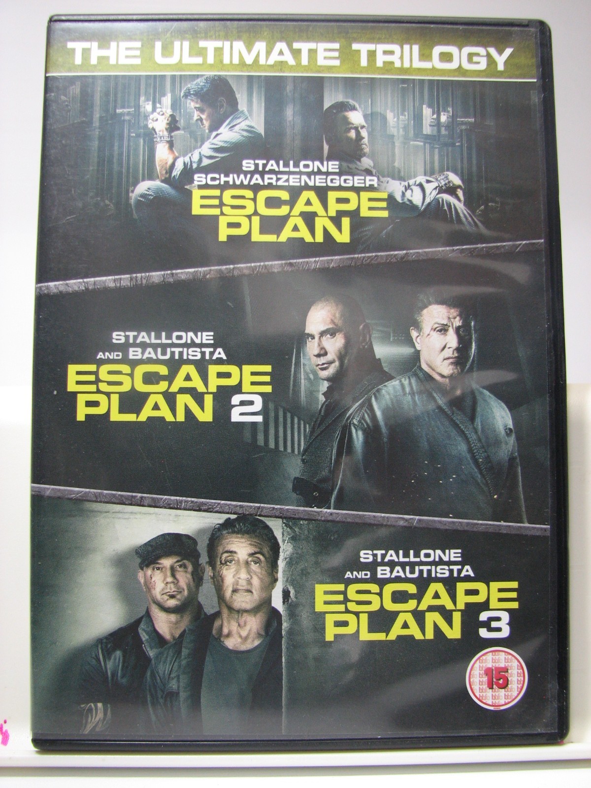 Escape Plan - The Ultimate Trilogy (DVD) REGION 2