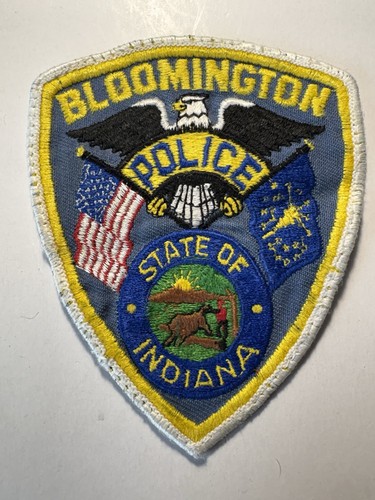 Bloomington Indiana Police Patch
