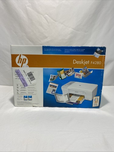 HP Deskjet F4280 All In One Printer + Scanner + Copier New In Sealed Box
