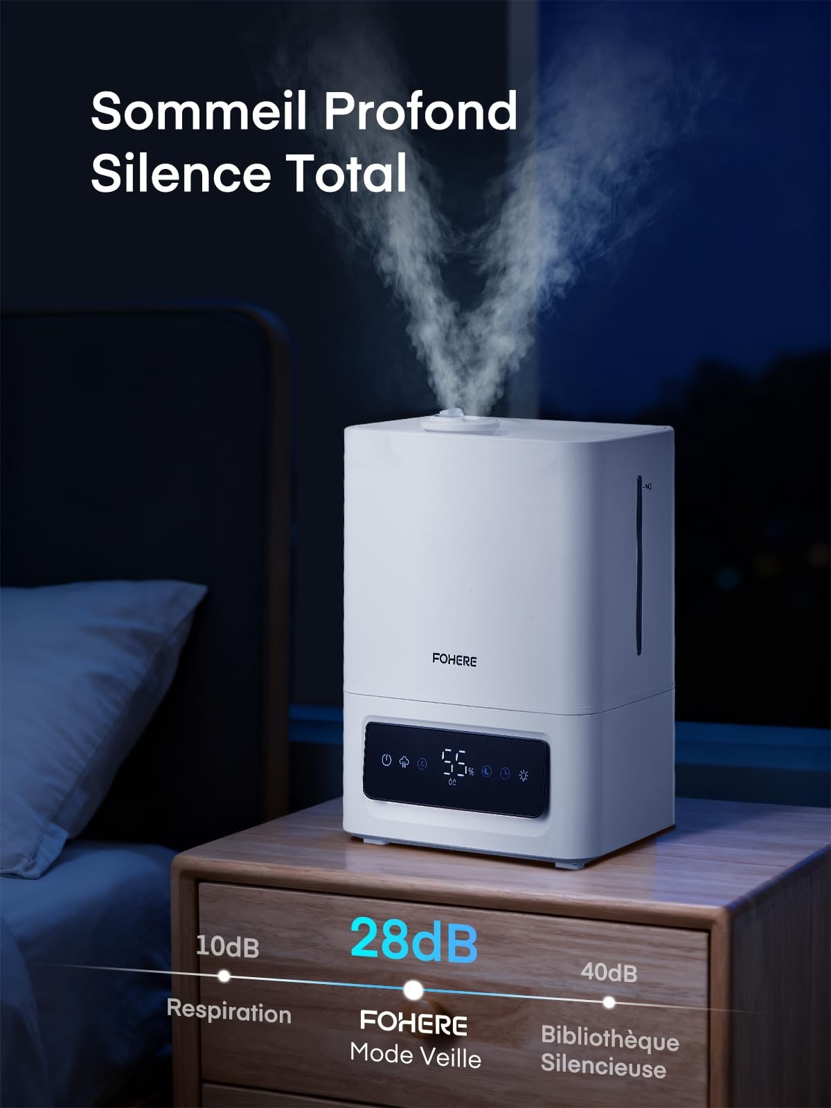 Humidificateur air silencieux: les points forts et limites à connaître 3 humidificateur air silencieux – design et finitions