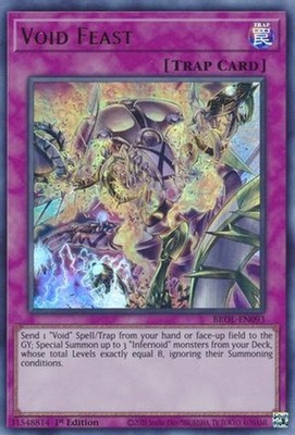 Yugioh - Void Feast (Ultra Rare) (1st Edition) - BROL-EN093 (P)