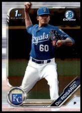 2019 BOWMAN CHROME YEFRI DEL ROSARIO BCP-243 NRMT-MT 1ST KANSAS CITY ROYALS