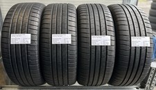 4 PNEUMATICI USATI BRIDGESTONE ALENZA 001  ESTIVE  235 50 R19  99 V DOT 2022