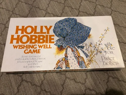 Vintage 1976 HOLLY HOBBIE WISHING WELL GAME Parker Brothers Board Game COMPLETE