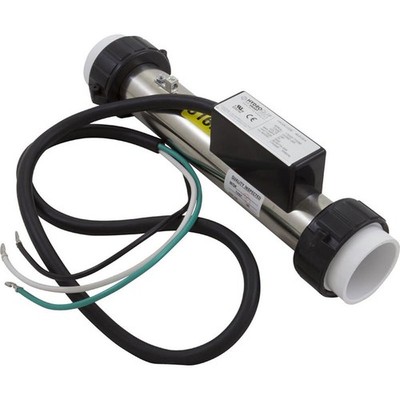Heater, FloThru, Artic Spas Repl, 12''x2'', 230v, 5.5kW, w/ Cord, Gen