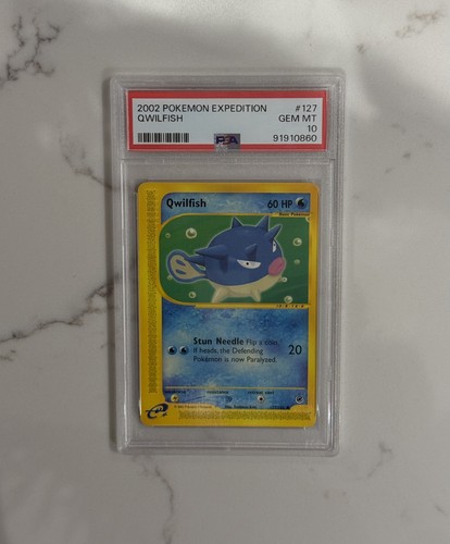 Qwilfish graded PSA 10 for sale on eBay