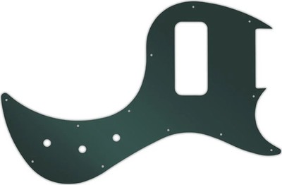 WD Custom Pickguard For Gibson 5 String EB5 Bass #10S Smoke Mirror