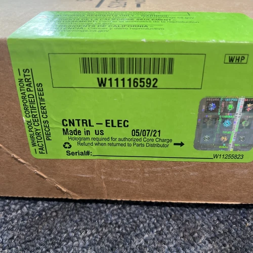 Whirlpool W11116592 Washer/Dryer Control Board - White