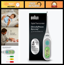 Digital Thermometer for Adults  Kids  Accurate Fever Guidance, Oral/Rectal/Und