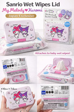 Sanrio Wet Wipes Lid My Melody Kuromi Japan Cute Baby Wipes Cover New