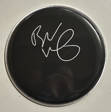 Butch Vig Hand Signed Drumhead Garbage Nirvana Nevermind Siamese Dream JSA COA