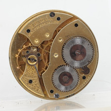 WALTHAM 19544601 GRADE 210, 7j 12s POCKET WATCH MOVEMENT FOR REPAIR LA