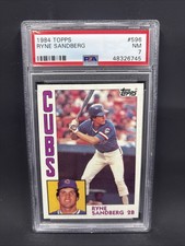 1984 Topps - Ryne Sandberg #596 PSA 7
