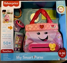 Fisher-Price Laugh & Learn Baby & Toddler Toy My Smart Purse, New in Box