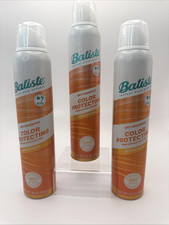 LOT OF 3 Batiste Color Protecting Dry Shampoo 3.81 oz X 3 UV Filter