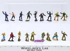 Lot of 18 Micro Figures G.I. Joe 1989 Hasbro Mini Action Figures