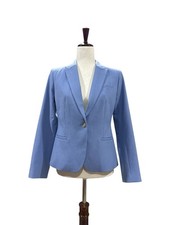 Banana Republic Classic Blazer Cornflower Periwinkle Blue Size 6 Petite