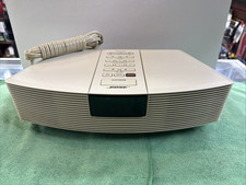 Bose Wave Radio AWR1‑1W AM/FM/AUX Tabletop Radio Tested - No Remote