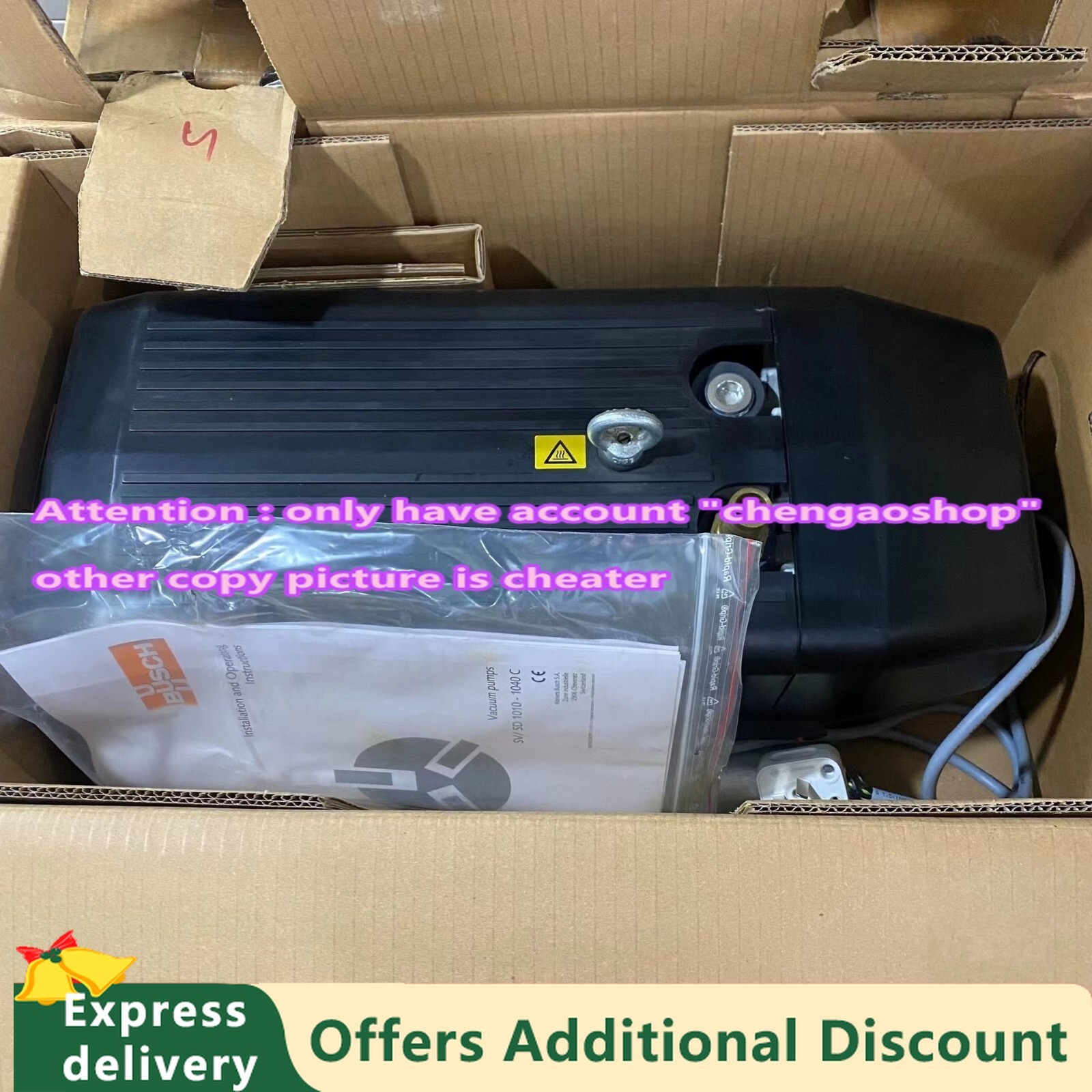 1PCS New SV 1040 C 000 SV-1040-C-000 Vacuum Pump by Fedex or DHL