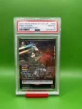 Eren Yeager Union Arena 2024 2 Star Signature #092 PSA 10