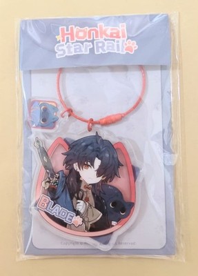 Honkai Star Rail Blade Chibi Cat Chibi Cat Schlüsselanhänger offizielles Lize...