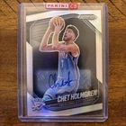 Chet Holmgren 2024-25 Panini Prizm Black Silver Prizm Auto SEALED