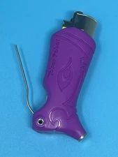 Toker Poker Lighter Sleeve Smoking Tool  CLIPPER STYLE  ~ Magenta Pink  ~