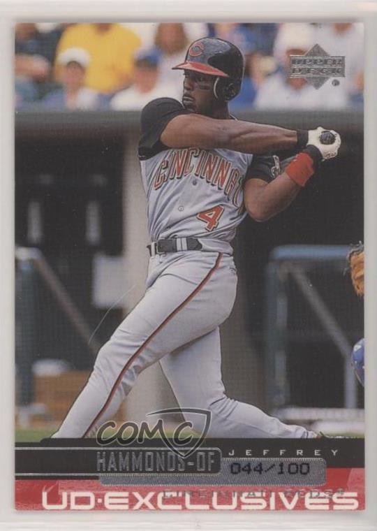 2000 Upper Deck UD Exclusives Silver /100 Jeffrey Hammonds #91 3c7