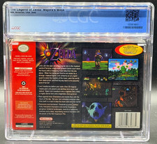 The Legend of Zelda: Majora's Mask Nintendo 64 N64 Sealed New CGC 9.2 A+ Graded