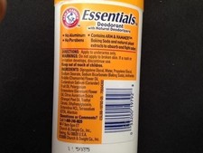 Essentials Unscented Solid Deodorant - Aluminum  Paraben Free, Pack of 6