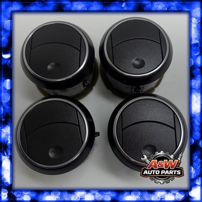 05 06 07 08 09 10 PONTIAC G6 A/C AC HEAT DASH VENTS VENT SET OF 4 DARK GRAY A22
