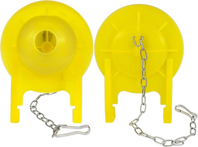 2 Pack Upgraded toilet flapper 3 Inch, silicone toilet valve replacement kit,...