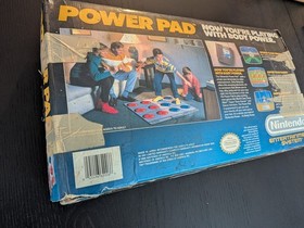 NINTENDO NES POWER PAD WITH BOX AS IS UNTESTED Powerpad Nintendo 