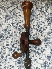 Vintage Montgomery Ward Master Quality Manual Drill Egg Beater Style - Nice