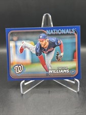 2024 Topps Update Series - Trevor Williams #US177 Royal Blue