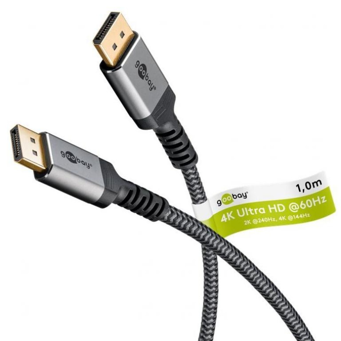 Goobay Plus Câble Displayport 1.4 8K (1 M) - Image 2