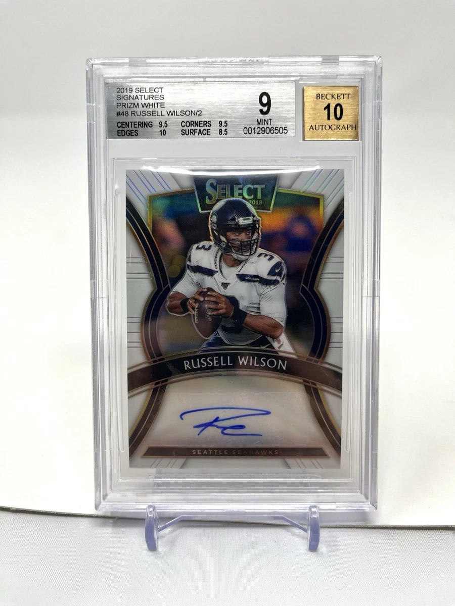 Russell Wilson Autograph Football Trading Cards for sale | eBay