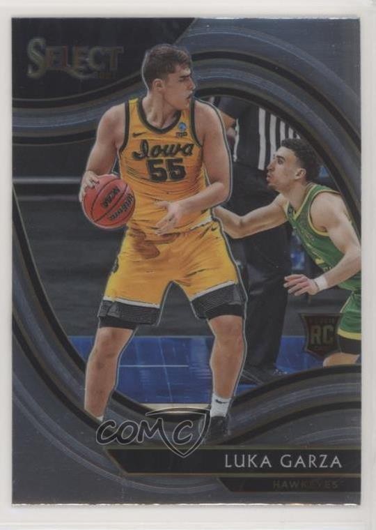 2021-22 Panini Chronicles Draft Picks Select Luka Garza #298 1b9b