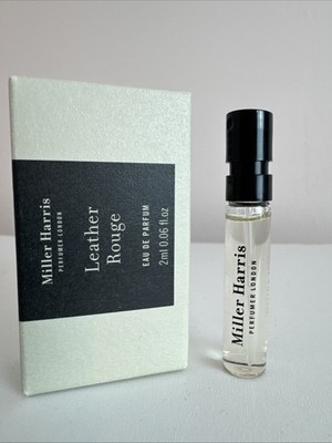 Miller Harris Leather Rouge Eau de Parfum Sample Size Vial .06oz/6ml
