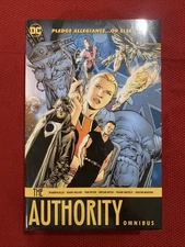 The Authority Omnibus Ellis Millar Hitch Quitely HC DC Opened