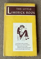 Vintage 1955 Little Limerick HC Book Peter Pauper Illustrated Bawdy Poems Rhymes